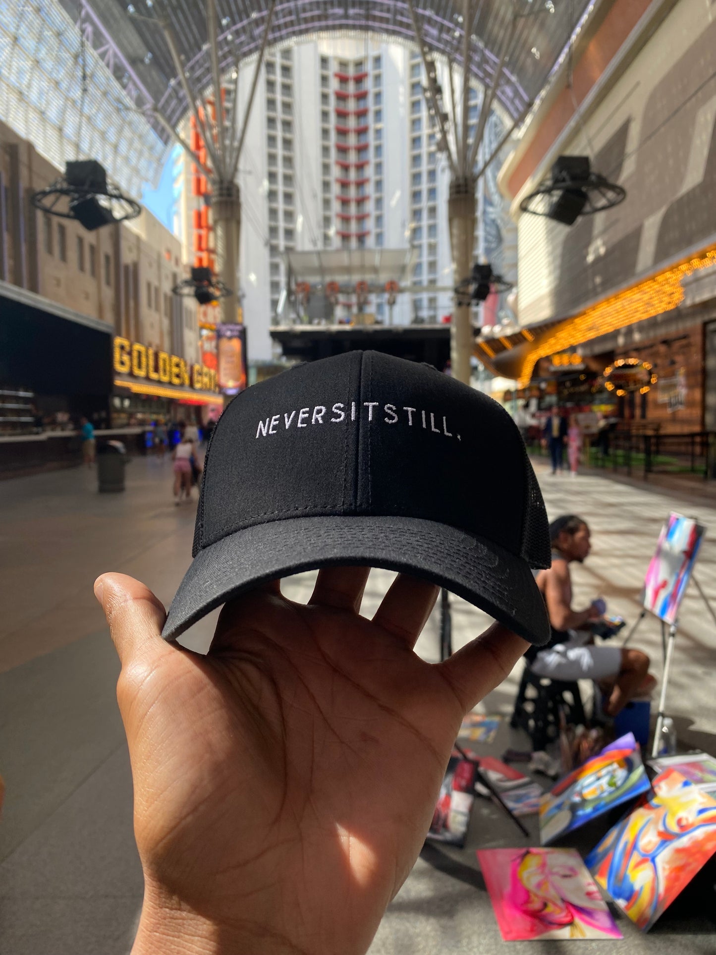 NEVERSITSTILL. - HUSTLERS UNITED Trucker Cap SS25